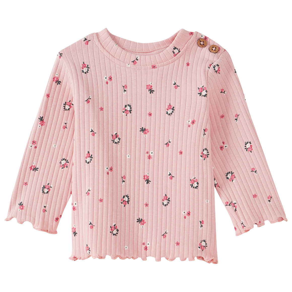 Newborn Langarmshirt mit Bio-Baumwolle Newborn Langarmshirt mit Bio-Baumwolle von Topomini