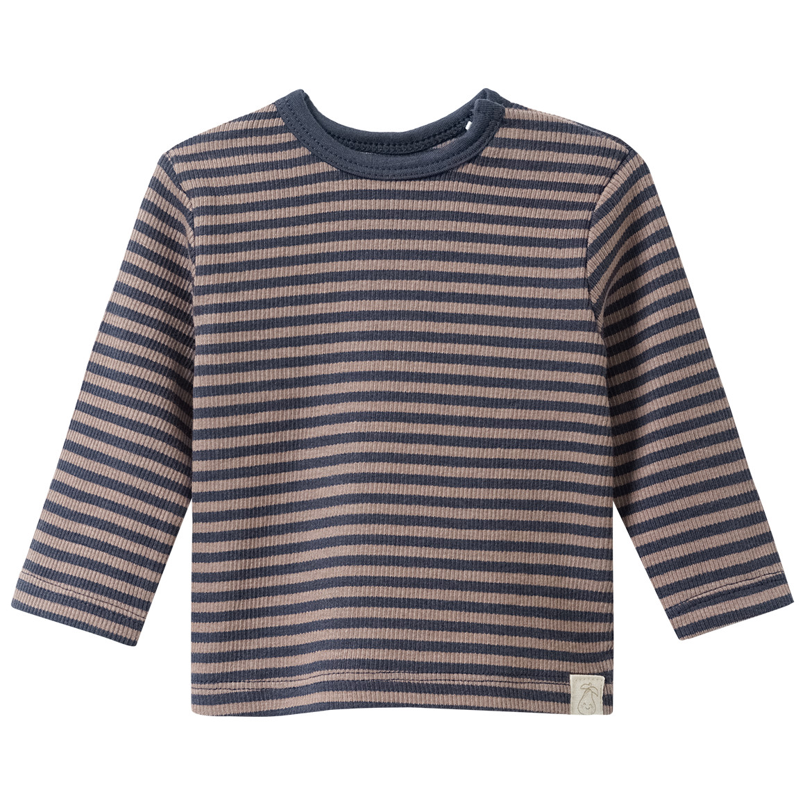 Newborn Langarmshirt mit Ripp-Struktur Newborn Langarmshirt mit Ripp-Struktur von Topomini