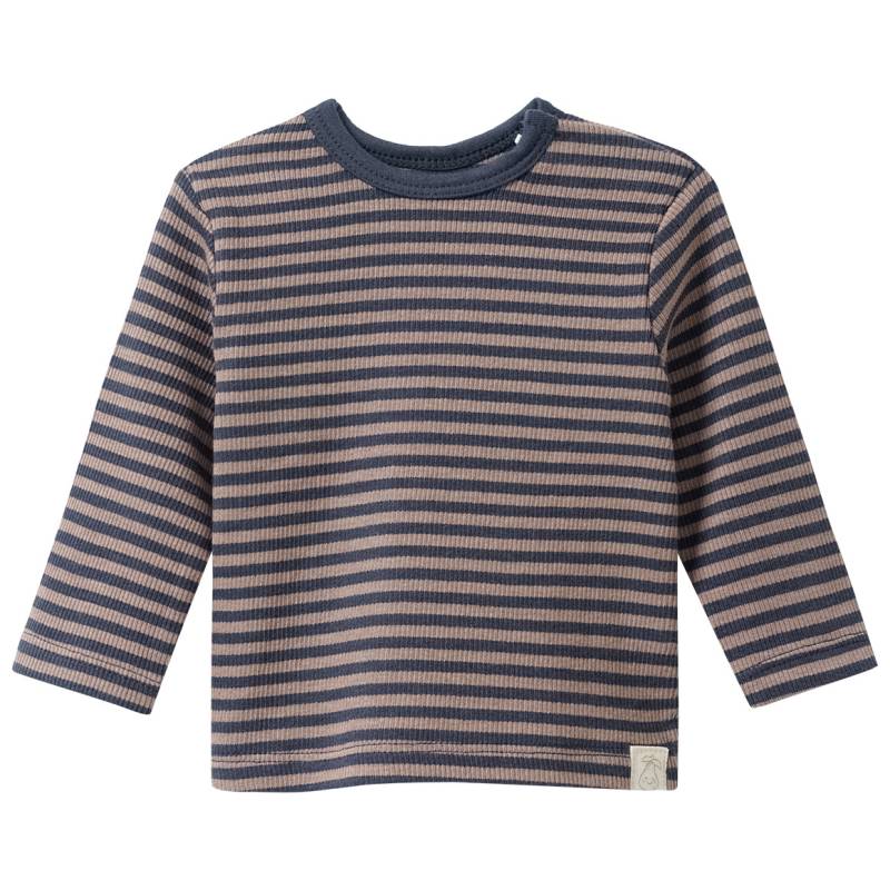 Newborn Langarmshirt mit Ripp-Struktur Newborn Langarmshirt mit Ripp-Struktur von Topomini