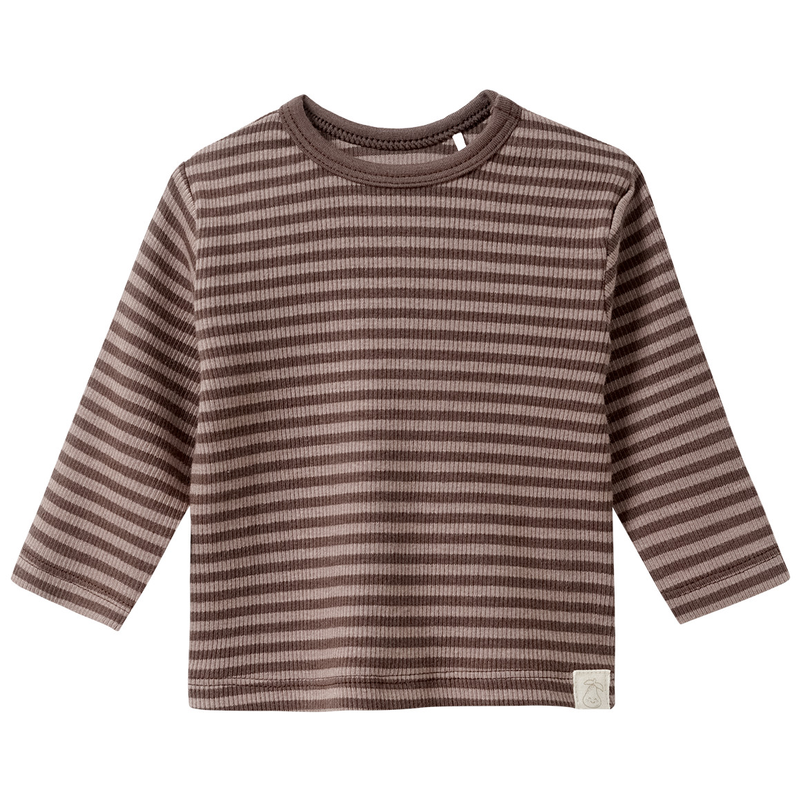 Newborn Langarmshirt mit Ripp-Struktur Newborn Langarmshirt mit Ripp-Struktur von Topomini