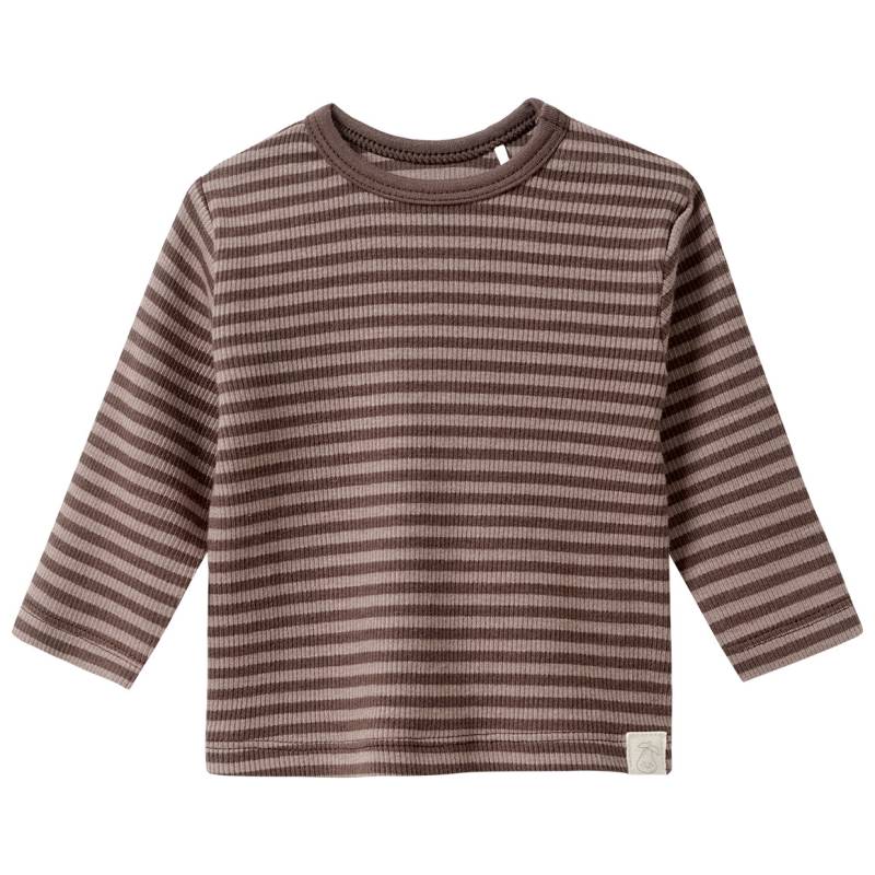 Newborn Langarmshirt mit Ripp-Struktur Newborn Langarmshirt mit Ripp-Struktur von Topomini