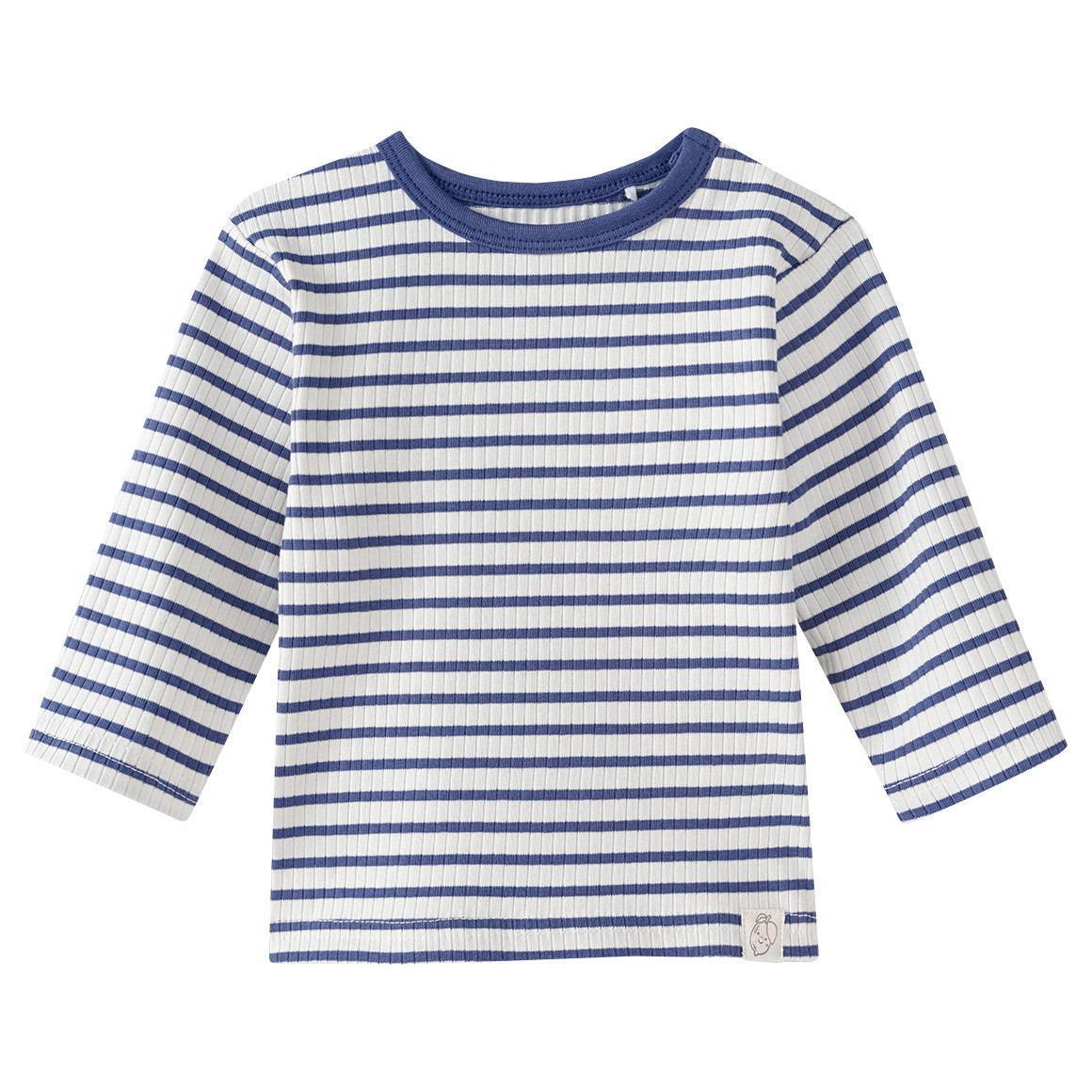 Newborn Langarmshirt mit Rippstruktur Newborn Langarmshirt mit Rippstruktur von Topomini