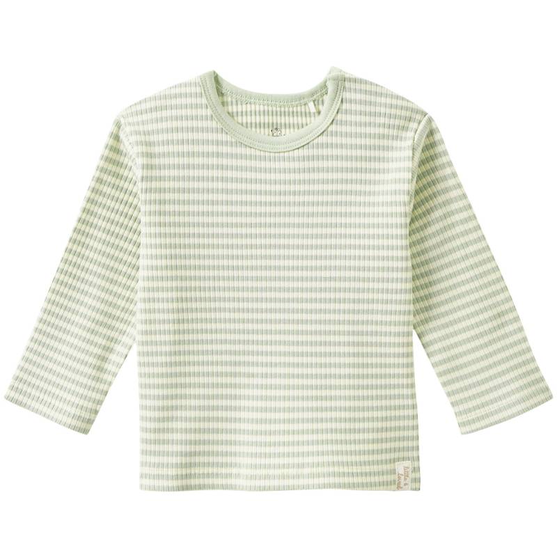 Newborn Langarmshirt mit Rippstruktur Newborn Langarmshirt mit Rippstruktur von Topomini