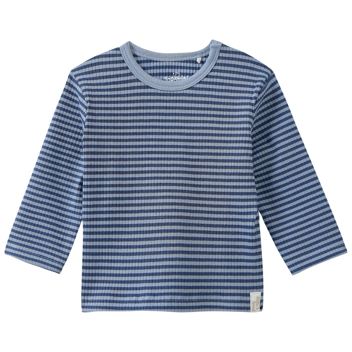 Newborn Langarmshirt mit Rippstruktur Newborn Langarmshirt mit Rippstruktur von Topomini