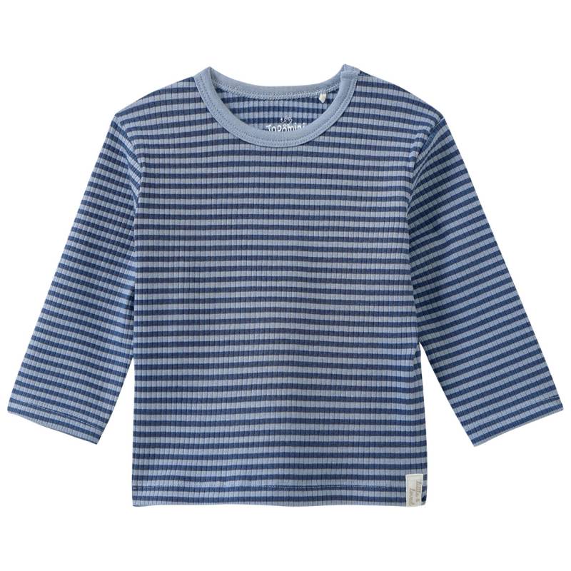 Newborn Langarmshirt mit Rippstruktur Newborn Langarmshirt mit Rippstruktur von Topomini