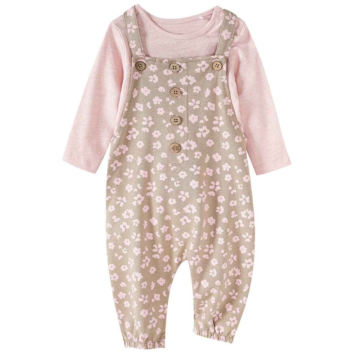 Newborn Langarmshirt und Overall im Set Newborn Langarmshirt und Overall im Set von Topomini