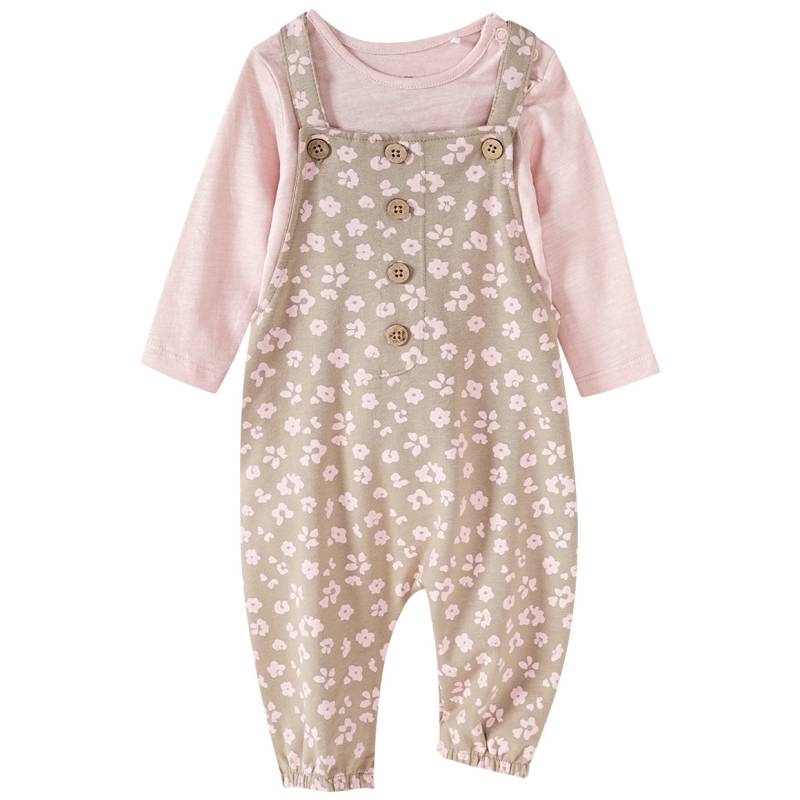 Newborn Langarmshirt und Overall im Set von Topomini