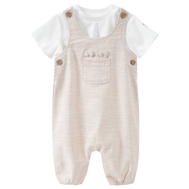 Newborn Latzhose und T-Shirt im Set von Topomini