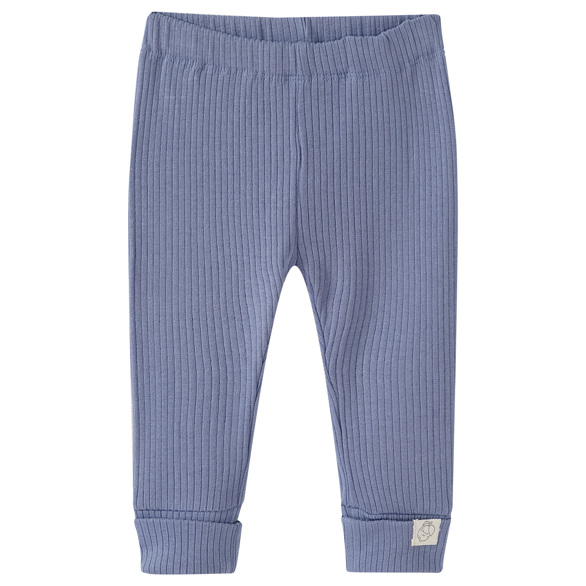 Newborn Leggings mit Rippstruktur von Topomini