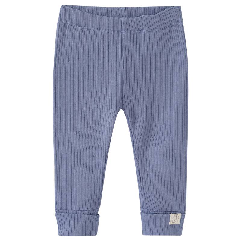 Newborn Leggings mit Rippstruktur von Topomini