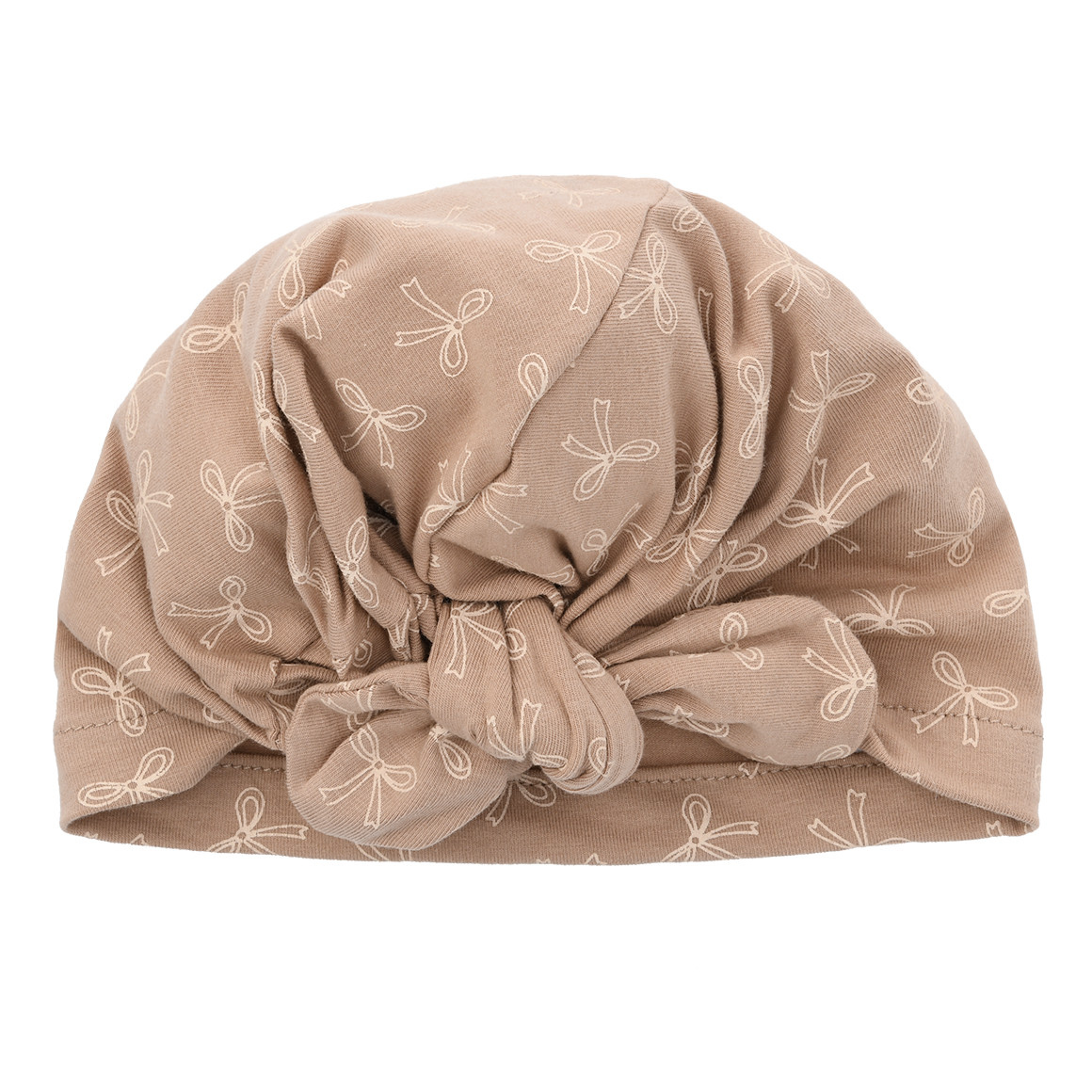 Newborn Mütze mit Schleife von Topomini