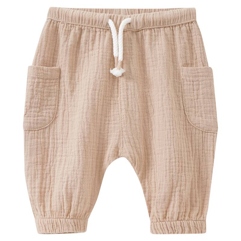 Newborn Musselin-Hose mit Kordelzug von Topomini