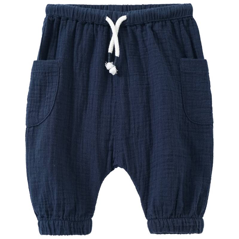 Newborn Musselin-Hose mit Kordelzug von Topomini