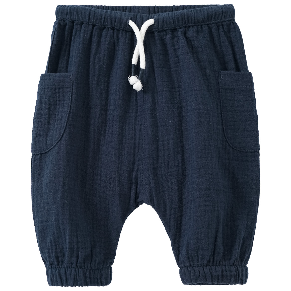 Newborn Musselin-Hose mit Kordelzug Newborn Musselin-Hose mit Kordelzug von Topomini