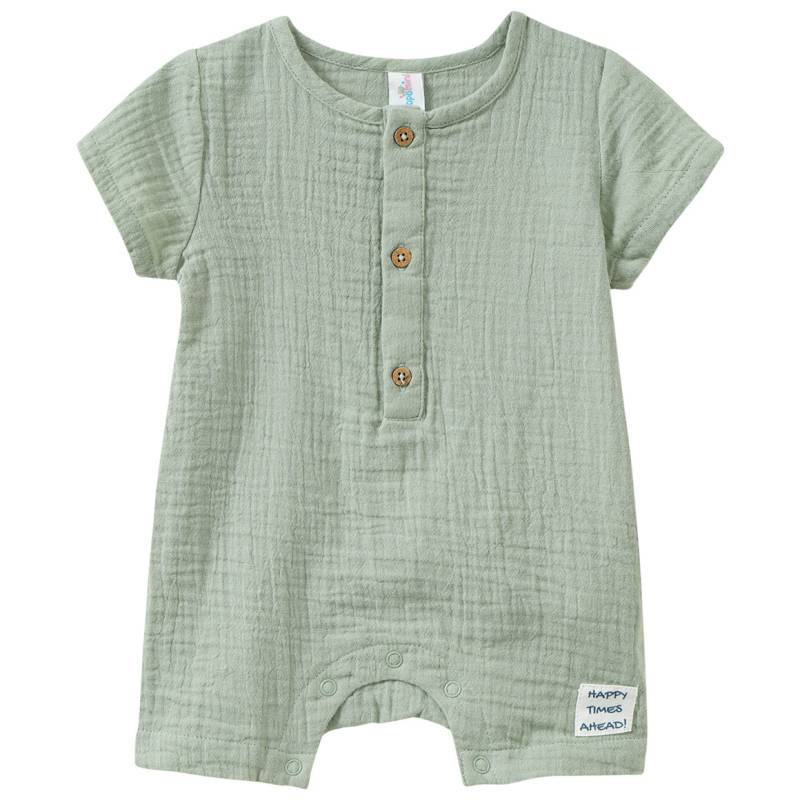 Newborn Musselin-Overall mit Knopfleiste Newborn Musselin-Overall mit Knopfleiste von Topomini
