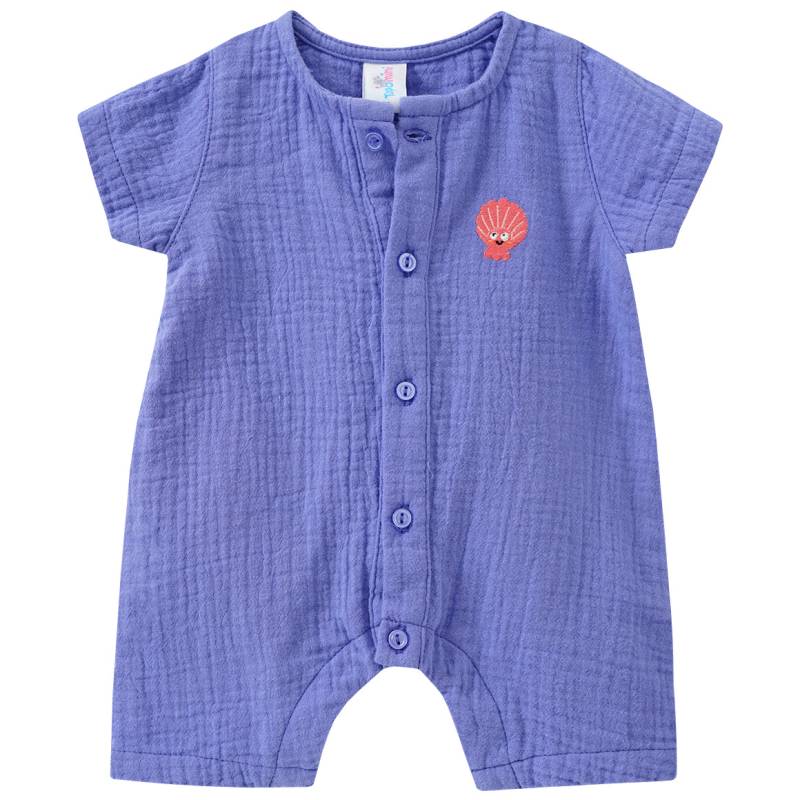 Newborn Musselin-Overall mit Stickerei von Topomini