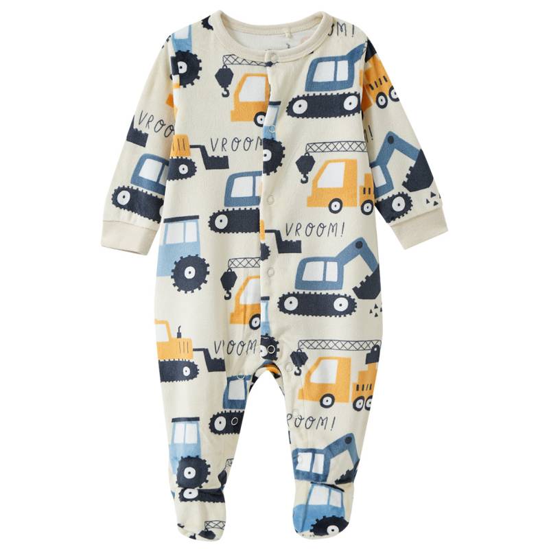 Newborn Nicki-Schlafanzug mit Allover-Print von Topomini