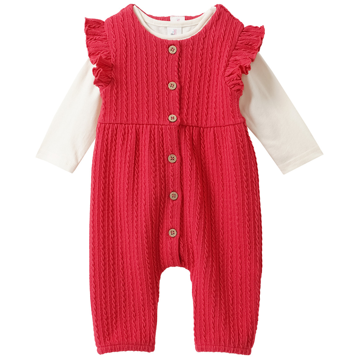 Newborn Overall und Langarmshirt im Set von Topomini