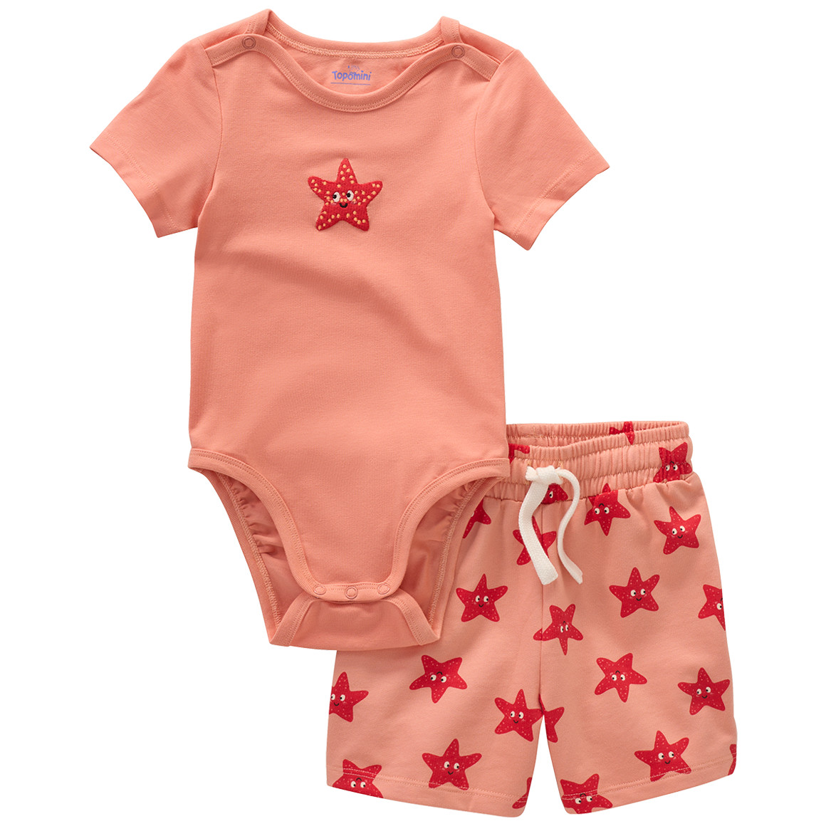 Newborn Set aus Body und Shorts Newborn Set aus Body und Shorts von Topomini