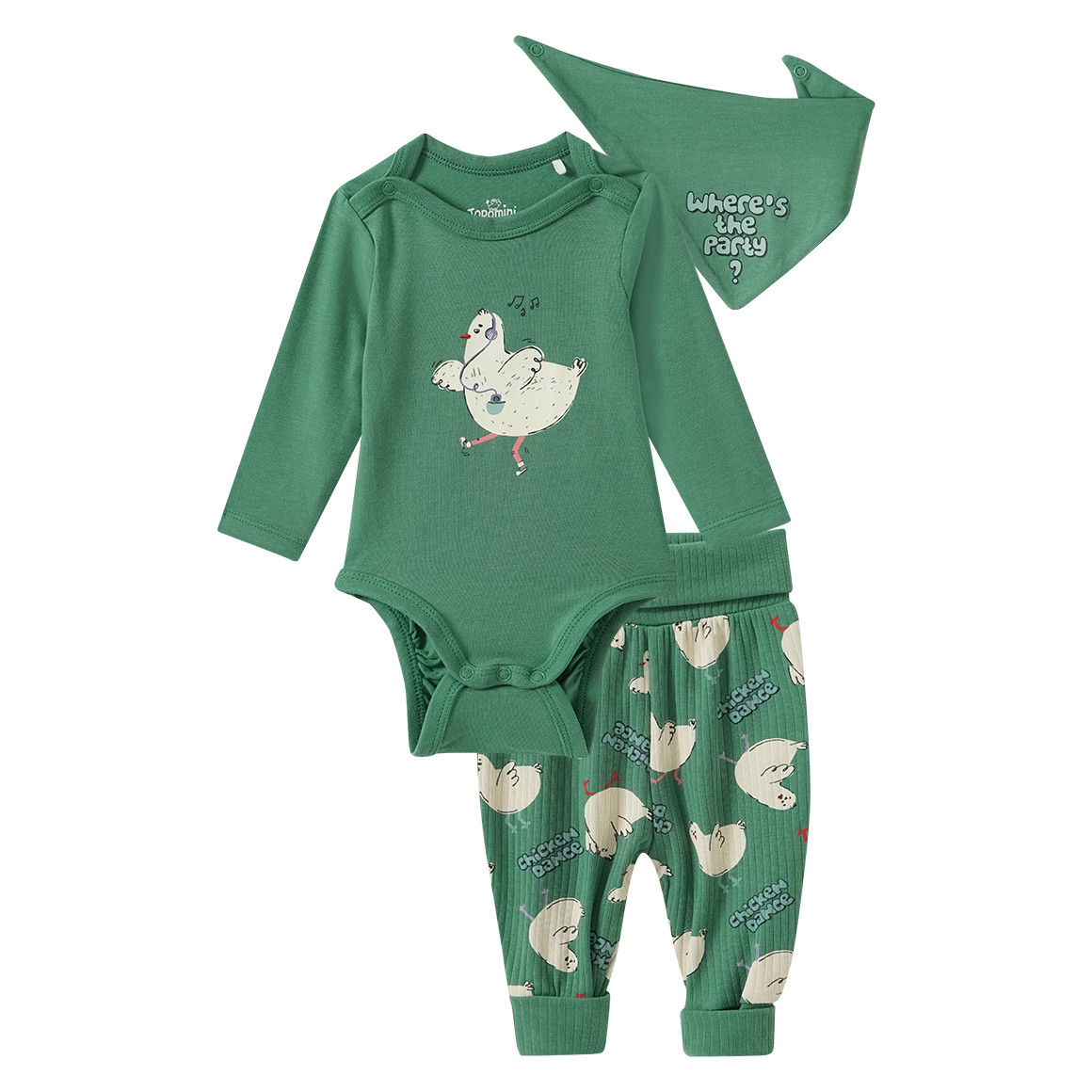 Newborn Set mit Langarmbody von Topomini