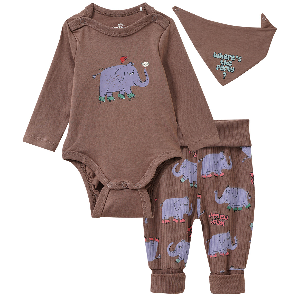 Newborn Set mit Langarmbody von Topomini