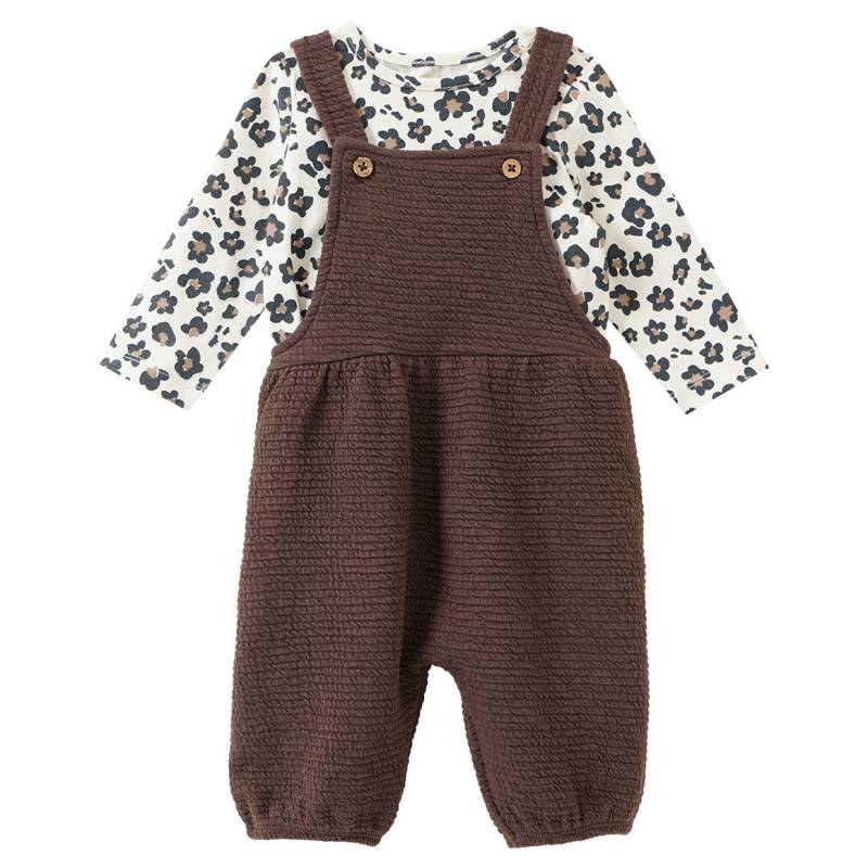Newborn Set mit Langarmshirt und Overall von Topomini