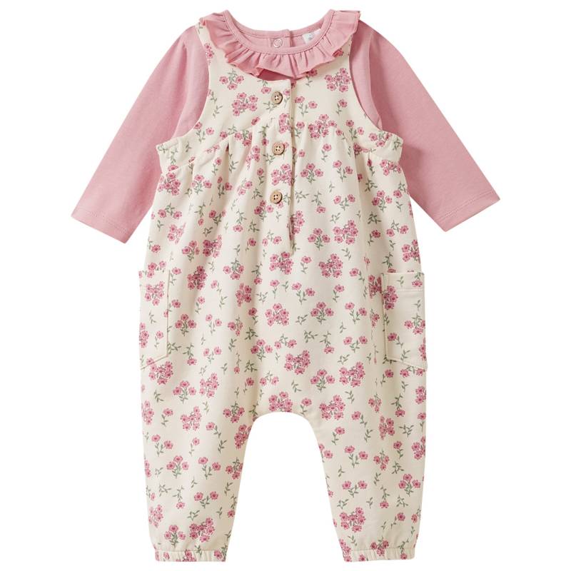 Newborn Set mit Langarmshirt und Overall von Topomini