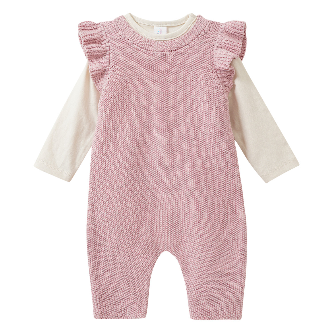 Newborn Set mit Langarmshirt und Overall von Topomini