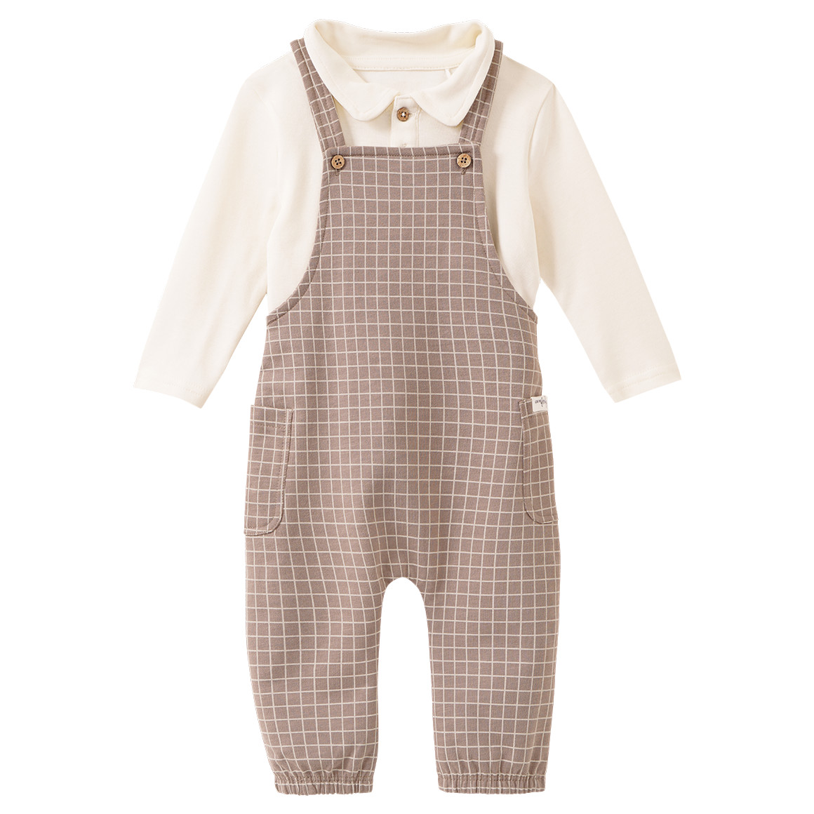 Newborn Set mit Latzhose und Shirt Newborn Set mit Latzhose und Shirt von Topomini