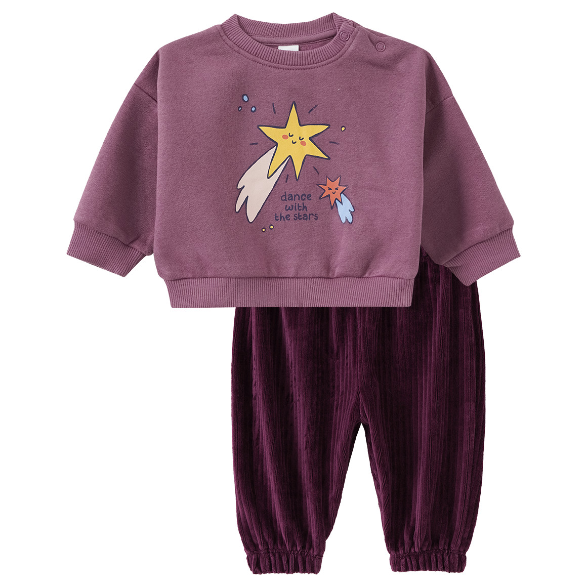 Newborn Set mit Sweatshirt und Hose von Topomini