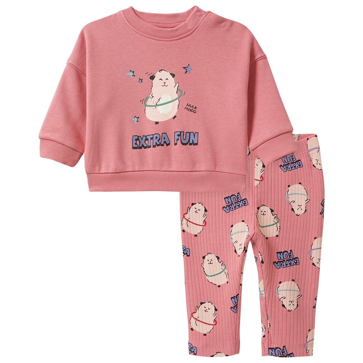 Newborn Set mit Sweatshirt und Leggings von Topomini