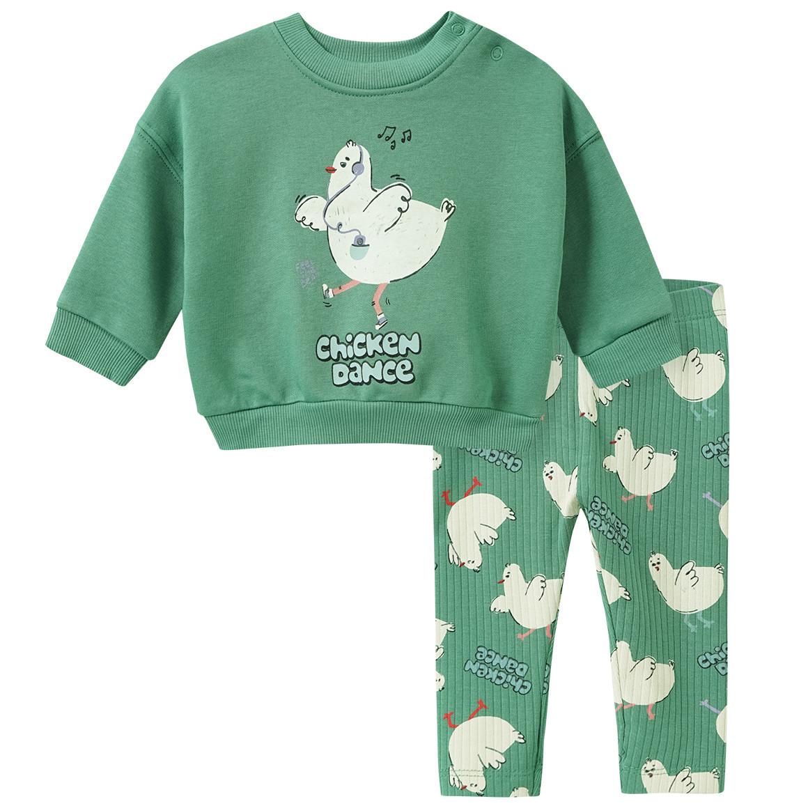Newborn Set mit Sweatshirt und Leggings von Topomini