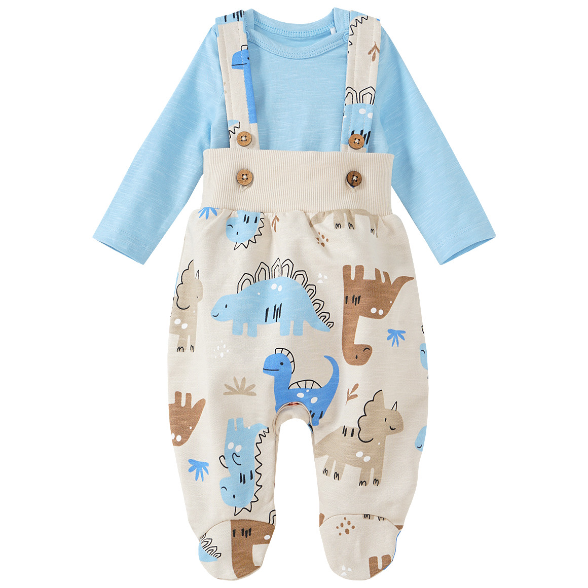 Newborn Strampler und Langarmbody im Set von Topomini