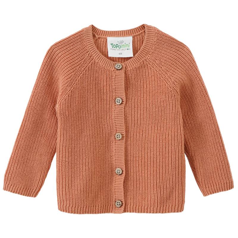 Newborn Strickjacke mit Knopfleiste von Topomini