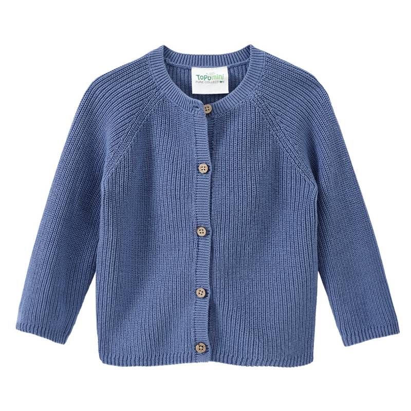 Newborn Strickjacke mit Knopfleiste von Topomini