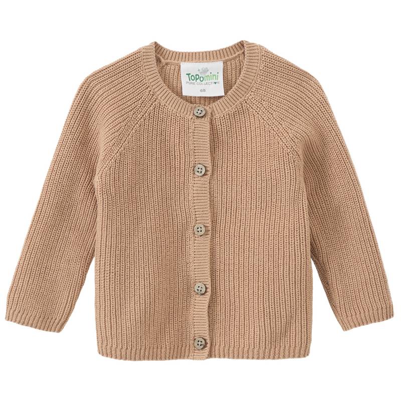 Newborn Strickjacke mit Knopfleiste von Topomini