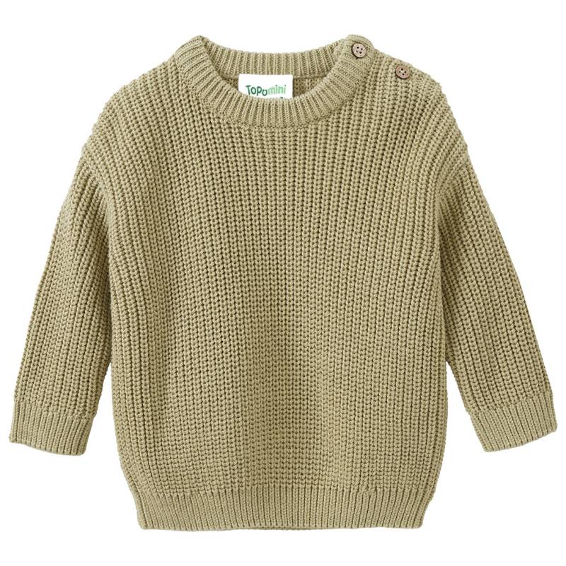 Newborn Strickpullover aus Bio-Baumwolle von Topomini
