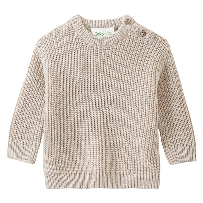 Newborn Strickpullover mit Rippstruktur Newborn Strickpullover mit Rippstruktur von Topomini