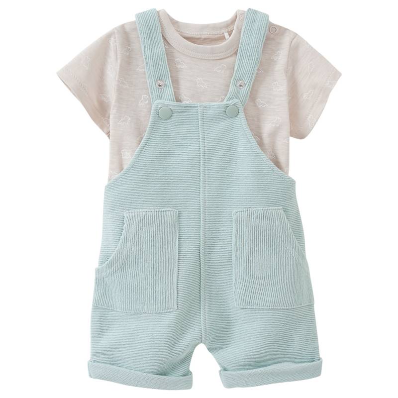 Newborn T-Shirt und Latzshorts im Set von Topomini