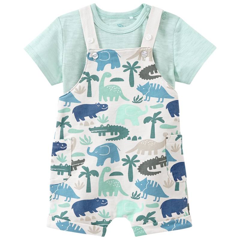 Newborn T-Shirt und Sweat-Latzhose im Set von Topomini