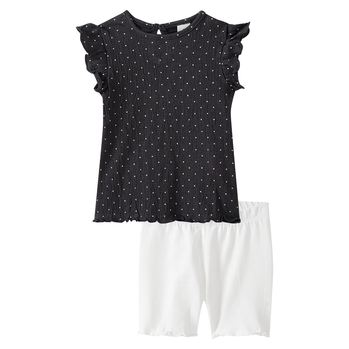 Newborn Top und Radler mit Bio-Baumwolle von Topomini