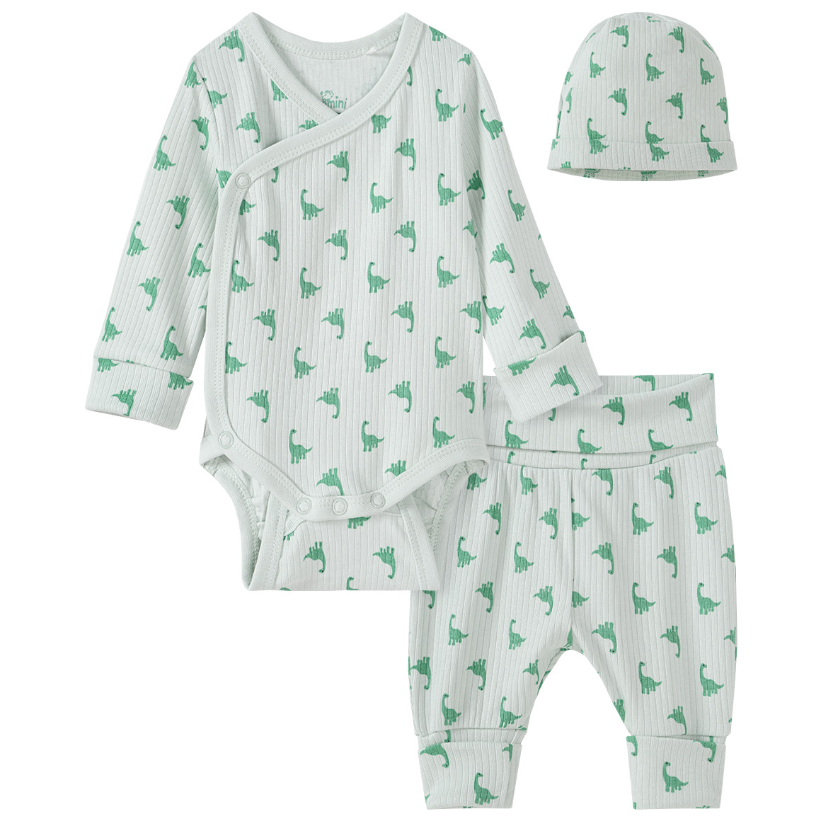 Newborn Wickelbody, Leggings und Mütze im Set Newborn Wickelbody, Leggings und Mütze im Set von Topomini