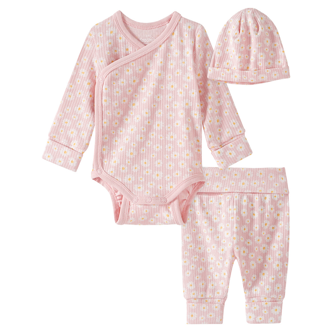 Newborn Wickelbody, Leggings und Mütze im Set Newborn Wickelbody, Leggings und Mütze im Set von Topomini
