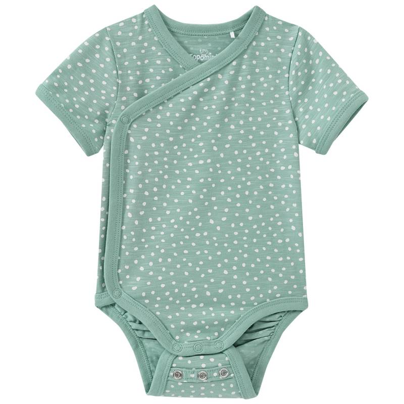 Newborn Wickelbody mit Bio-Bamwolle von Topomini