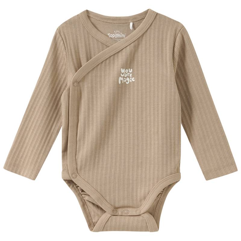 Newborn Wickelbody mit Bio-Baumwolle Newborn Wickelbody mit Bio-Baumwolle von Topomini