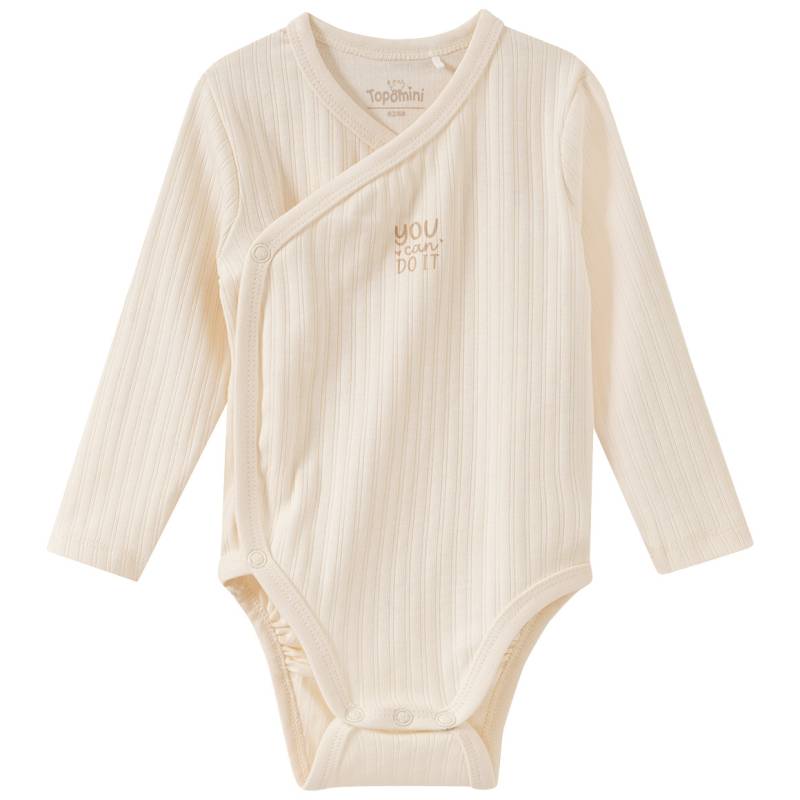 Newborn Wickelbody mit Bio-Baumwolle Newborn Wickelbody mit Bio-Baumwolle von Topomini
