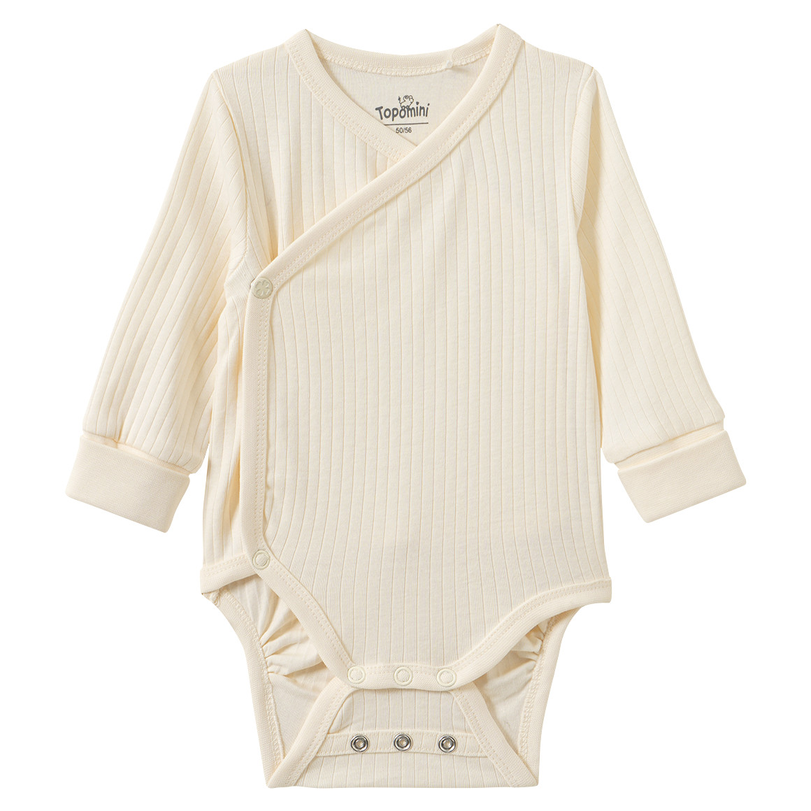 Newborn Wickelbody mit Bio-Baumwolle von Topomini
