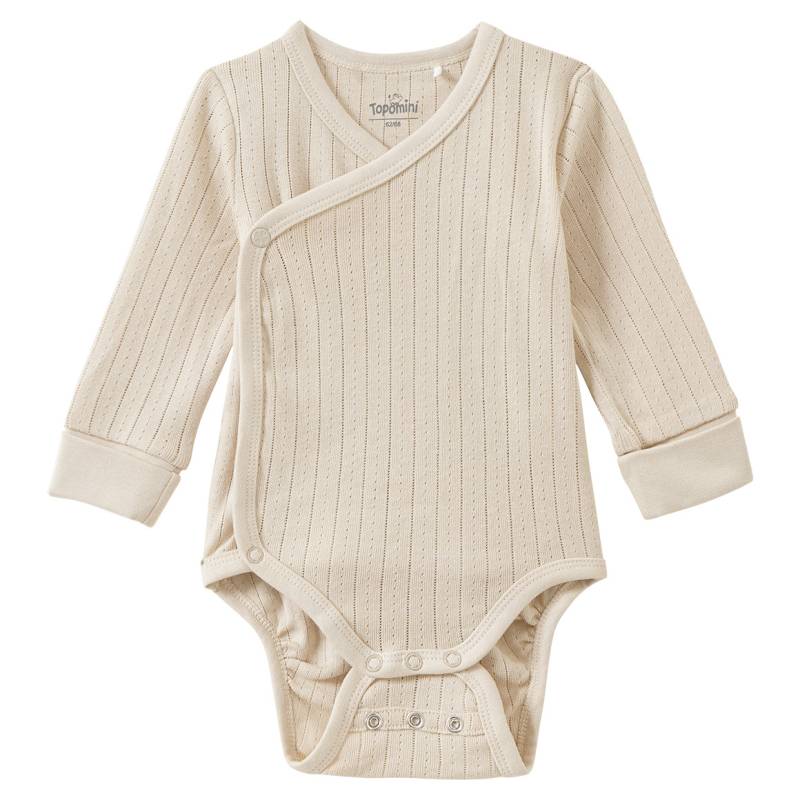 Newborn Wickelbody mit Lochmuster Newborn Wickelbody mit Lochmuster von Topomini