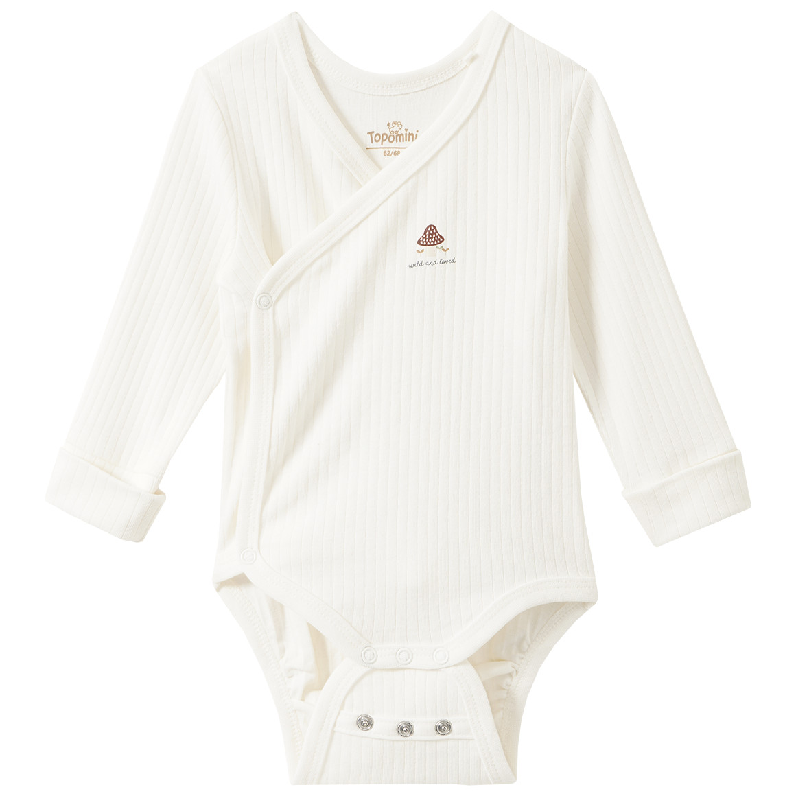 Newborn Wickelbody zum Mitwachsen von Topomini