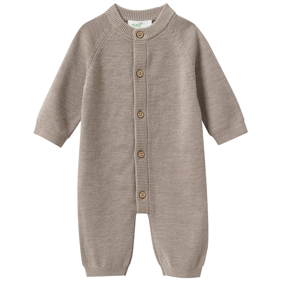 Newborn Woll-Overall unifarben Newborn Woll-Overall unifarben von Topomini